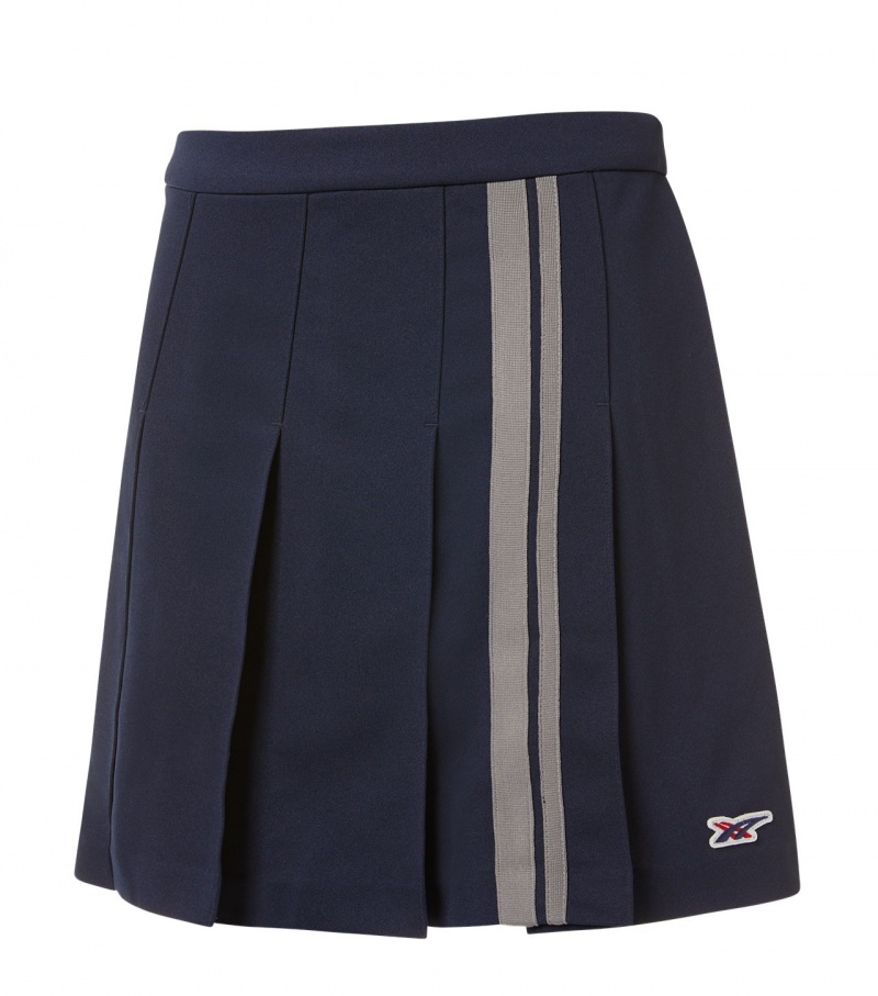 Navy Onitsuka Tiger  Skirts | 10367-SBUE