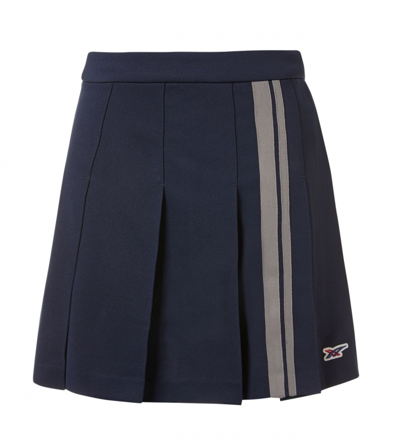 Navy Onitsuka Tiger  Skirts | 10367-SBUE