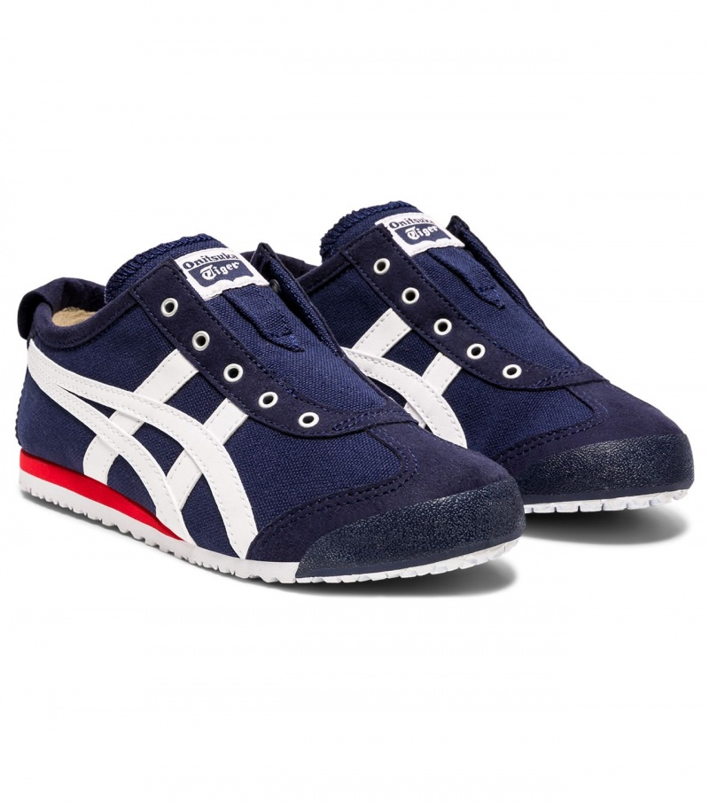 Navy / White Onitsuka Tiger Mexico 66 Slip-On | 42083-SIJF