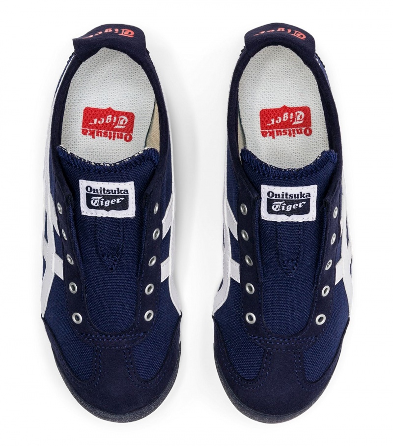 Navy / White Onitsuka Tiger Mexico 66 Slip-On | 42083-SIJF