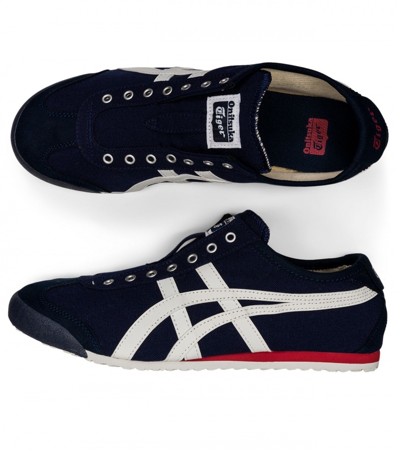 Navy / White Onitsuka Tiger Mexico 66 Slip-On | 50672-GUWA