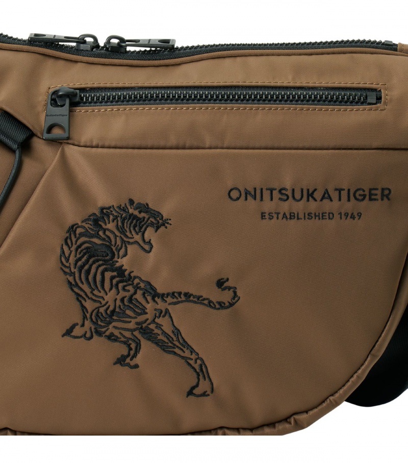 Olive Onitsuka Tiger Messenger Bag | 08749-SHAP