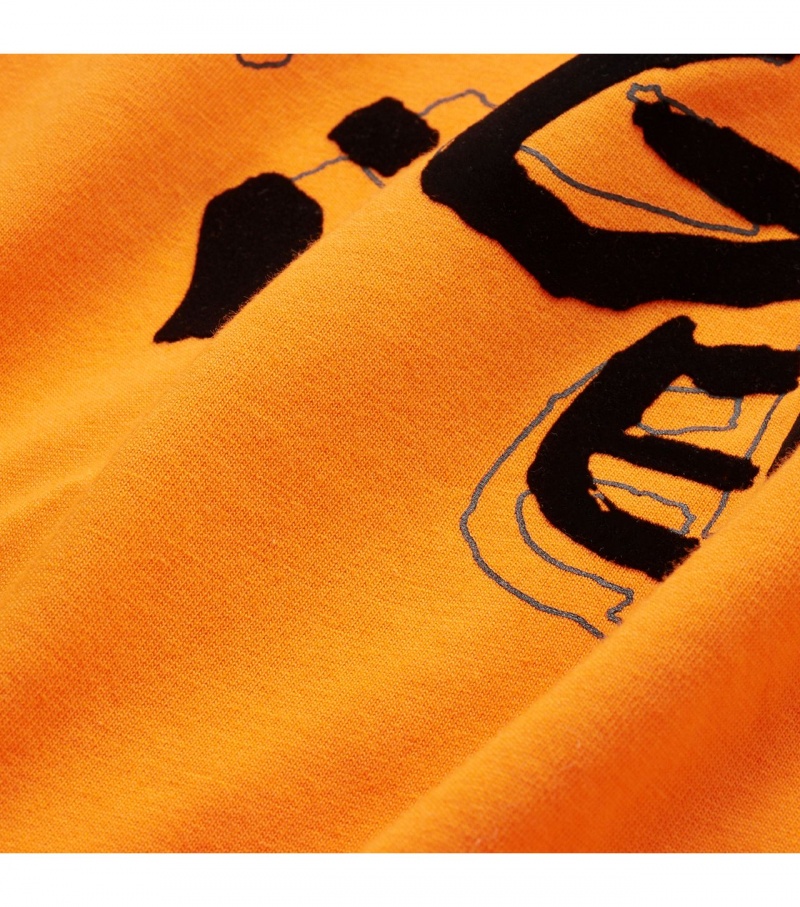 Orange Onitsuka Tiger T Shirts | 23715-KHYS