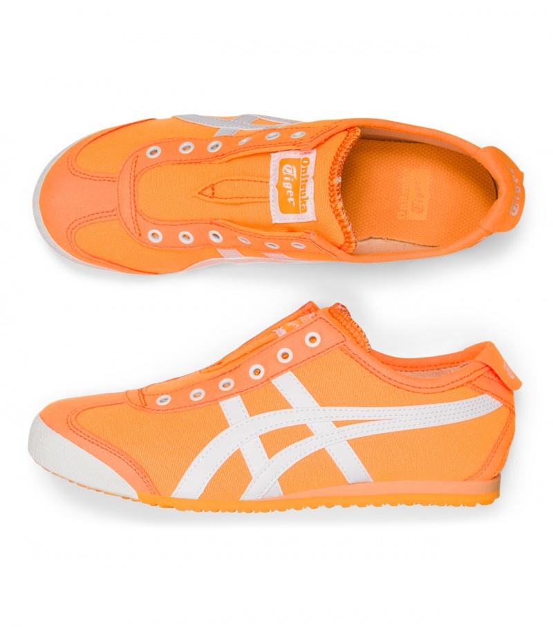 Orange / White Onitsuka Tiger Mexico 66 Slip-On | 45768-ZSUP