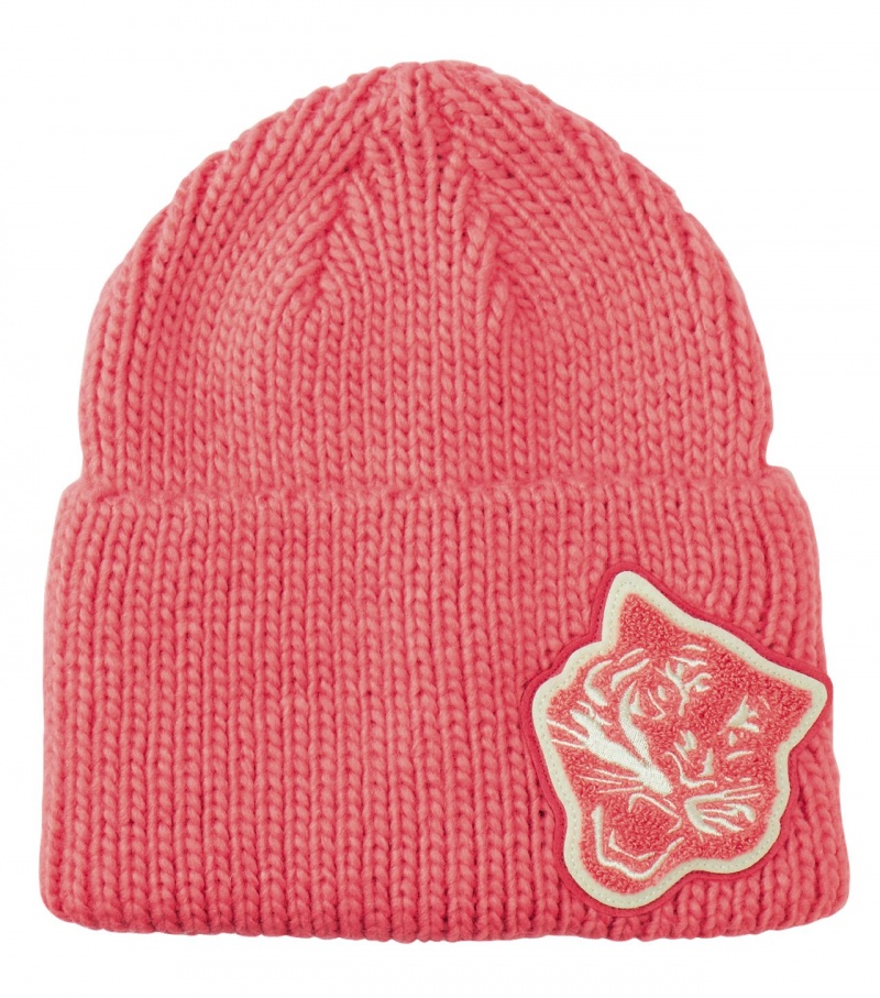 Pink Onitsuka Tiger Beanie | 71824-NEIG