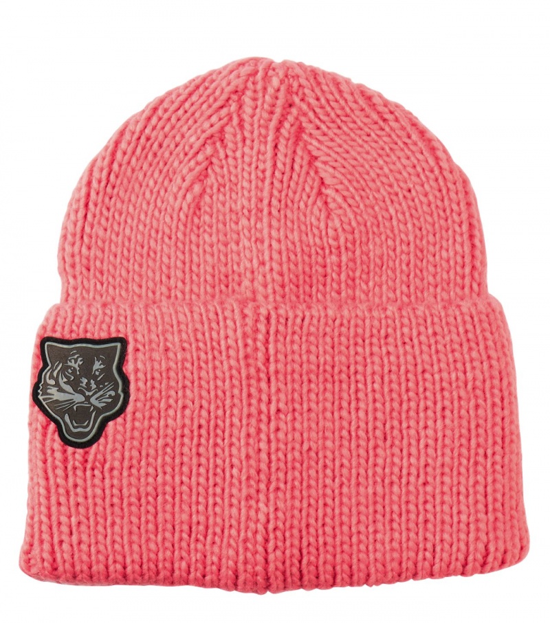 Pink Onitsuka Tiger Beanie | 84531-MZYE