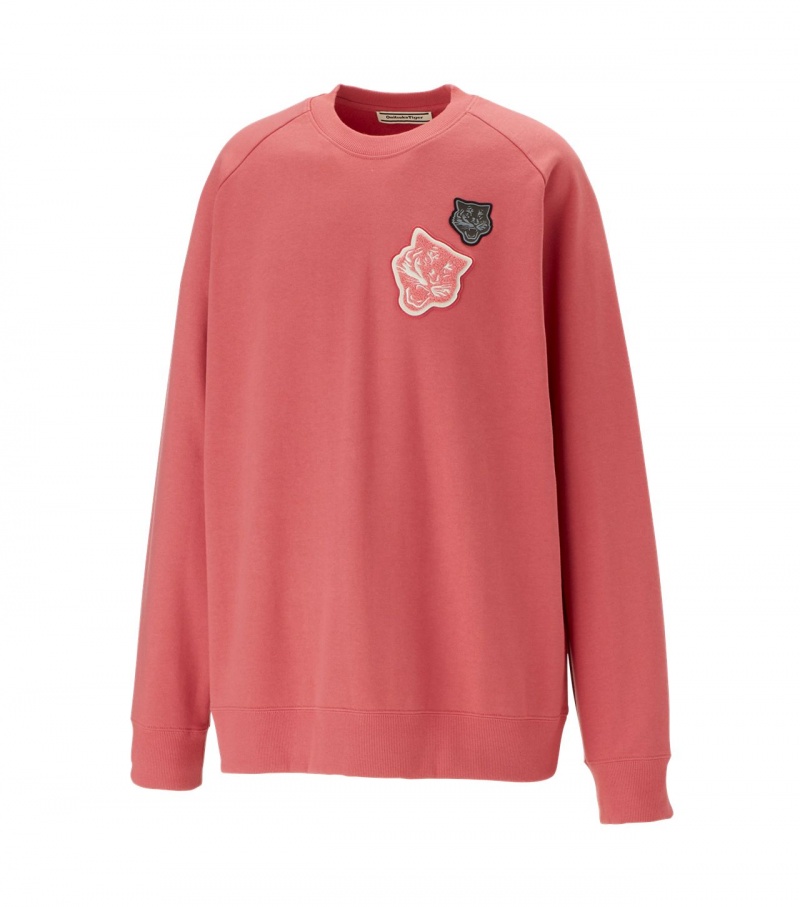 Pink Onitsuka Tiger Sweat Tops | 30468-CBSP