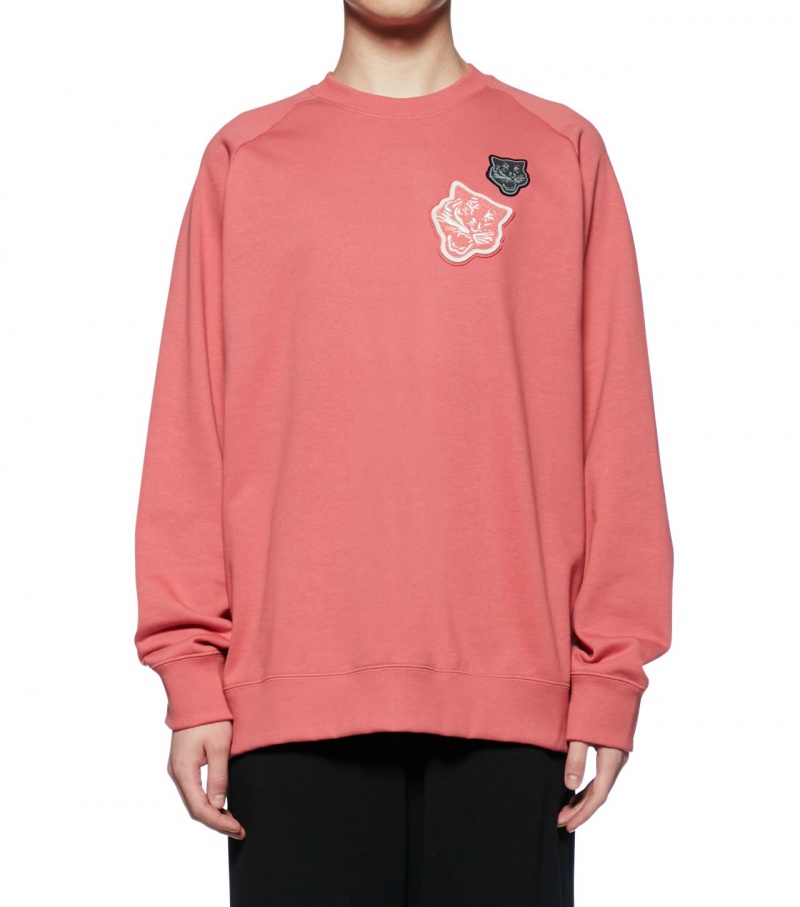 Pink Onitsuka Tiger Sweat Tops | 70562-JSVG