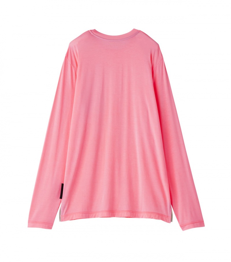 Pink Onitsuka Tiger Sweatshirts | 06547-INOH