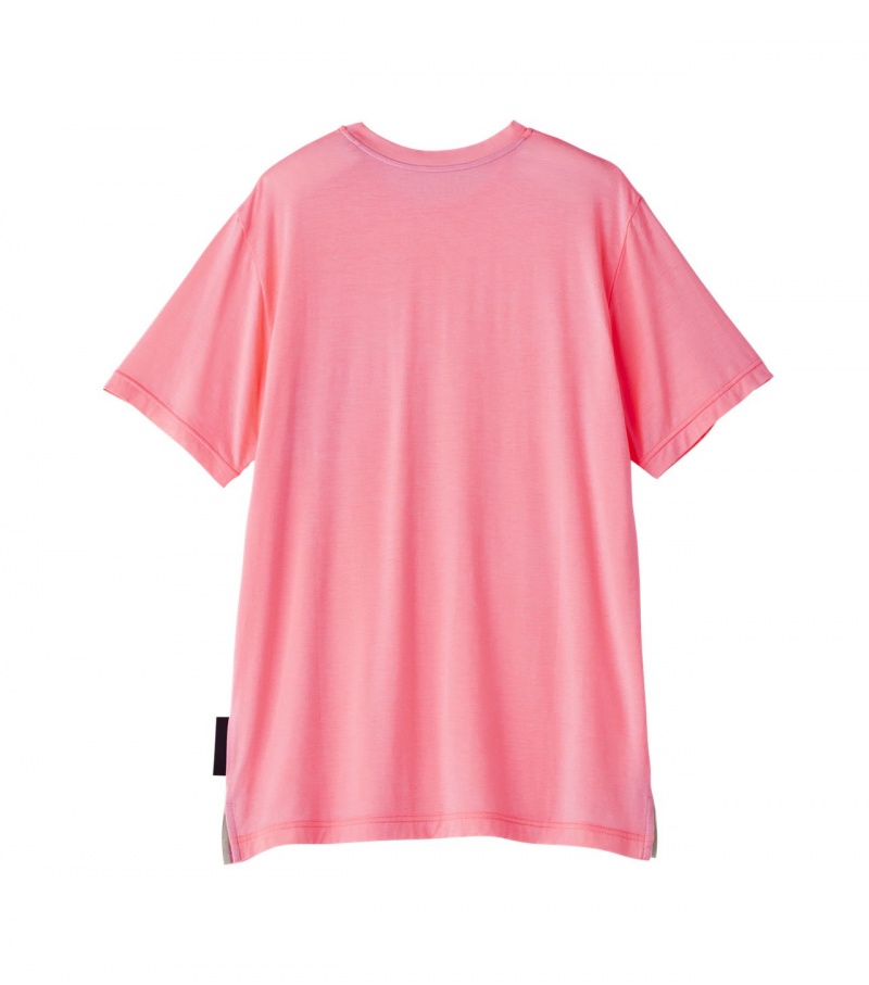 Pink Onitsuka Tiger T Shirts | 08274-JMKV