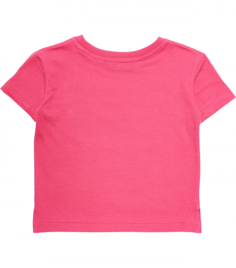 Pink Onitsuka Tiger T Shirts | 15379-UFSE