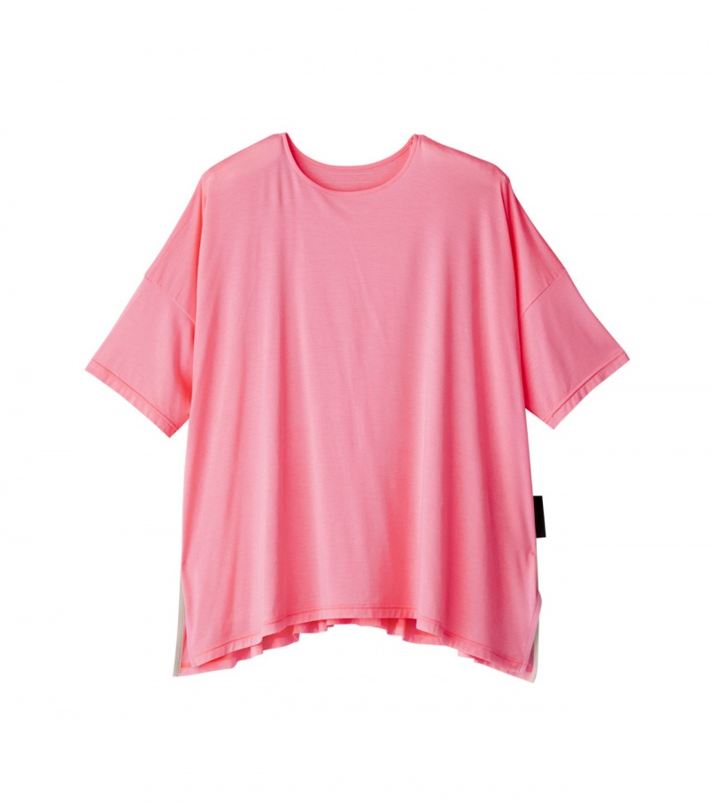 Pink Onitsuka Tiger T Shirts | 69257-QCDH