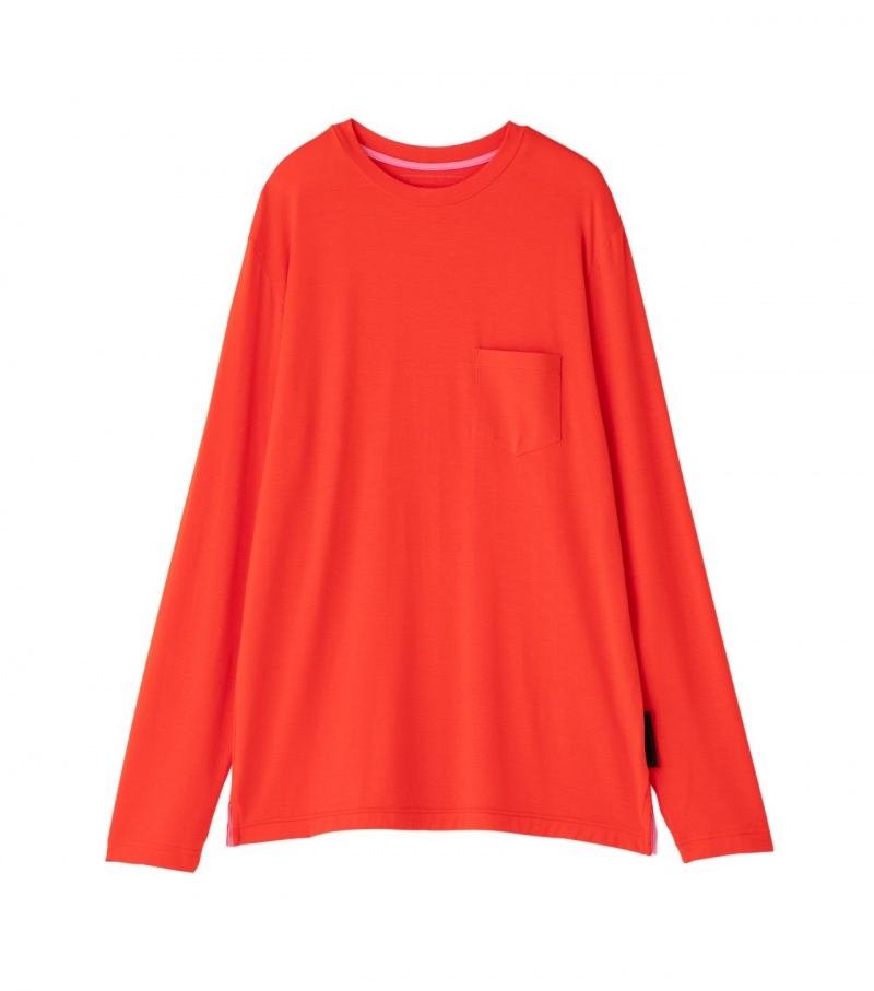 Red Onitsuka Tiger Sweatshirts | 82310-ZHRC