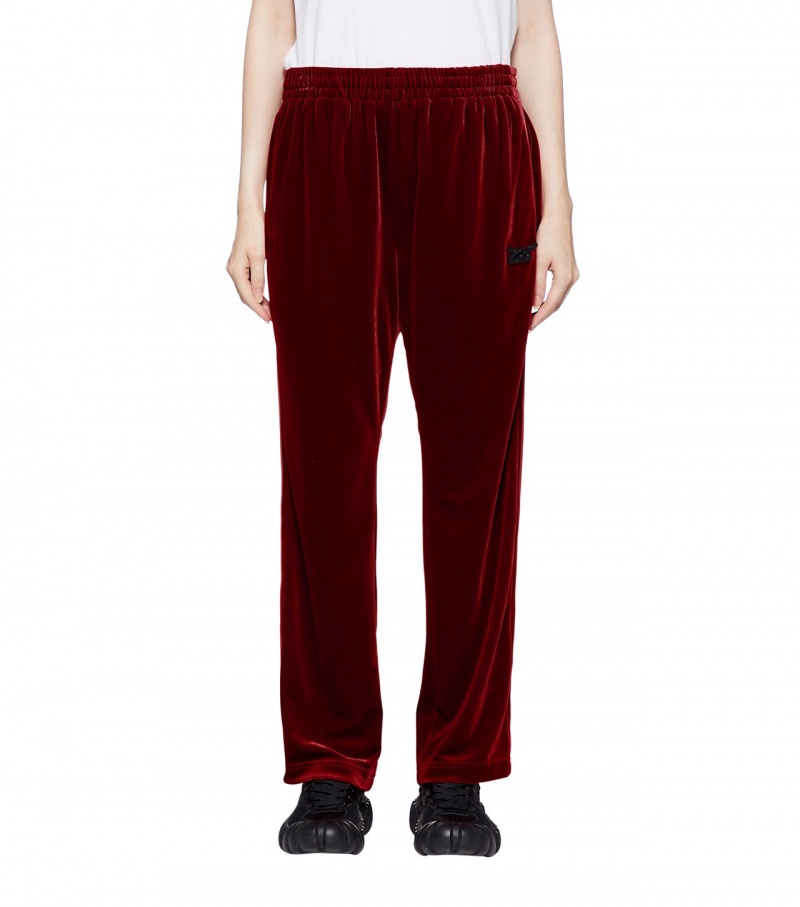 Red Onitsuka Tiger Track Pants | 70243-TQMK