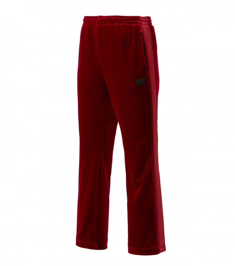 Red Onitsuka Tiger Track Pants | 83097-FEWJ