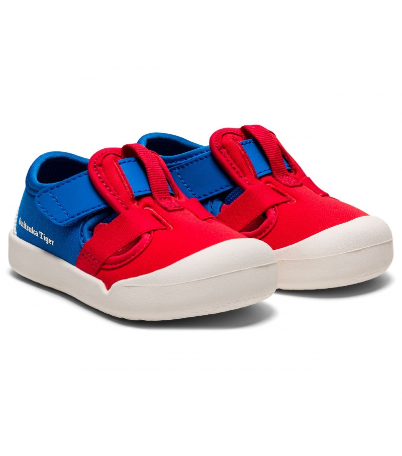 Red / Blue Onitsuka Tiger Mexico 66 Sandal | 64310-KFUJ