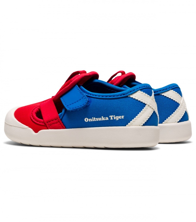 Red / Blue Onitsuka Tiger Mexico 66 Sandal | 64310-KFUJ