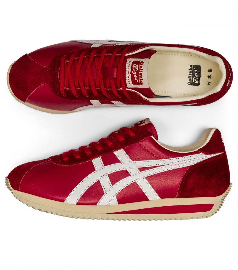 Red / White Onitsuka Tiger Moal 77 Nm | 51063-TNQC