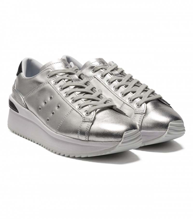 Silver Onitsuka Tiger Lawnship Pf | 52694-CVSI