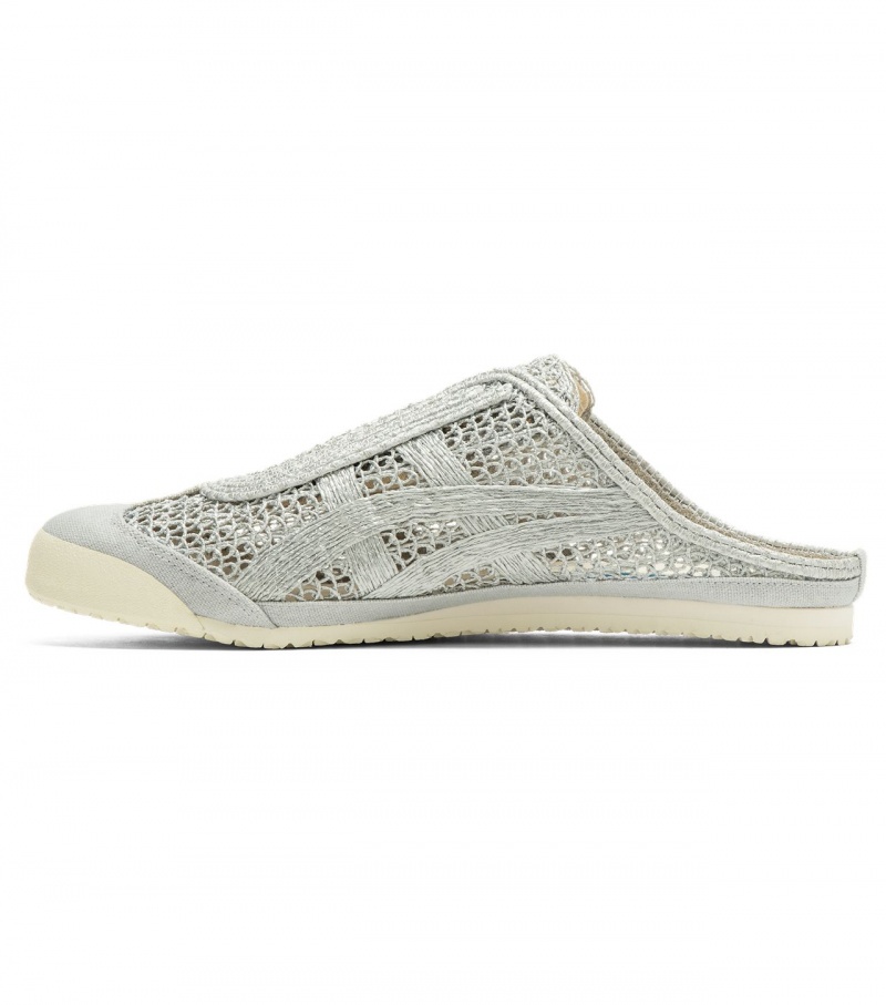 Silver Onitsuka Tiger Mexico 66 Sabot | 26394-WMKH