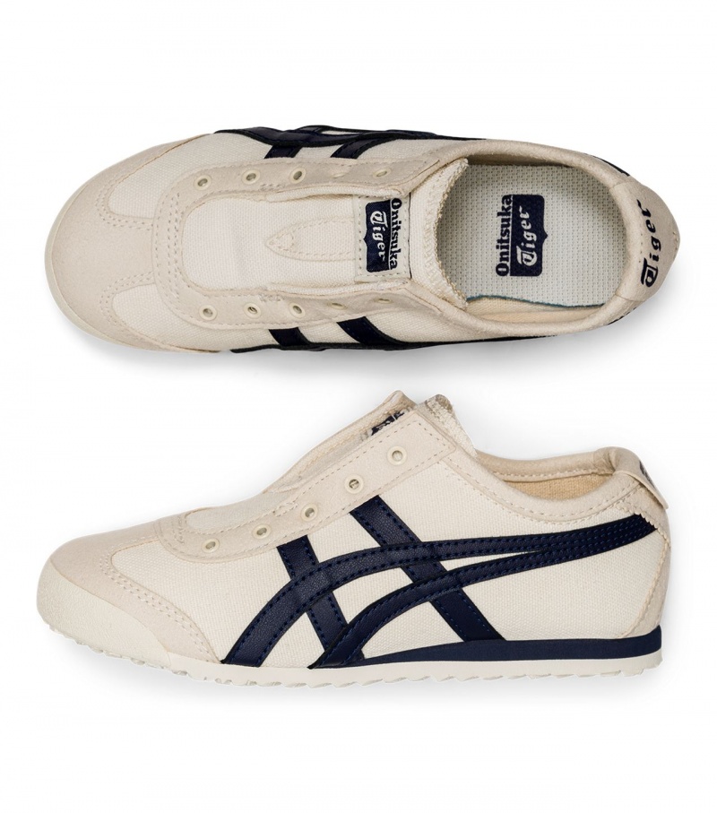 White Onitsuka Tiger Mexico 66 Slip-On | 01532-RWBJ