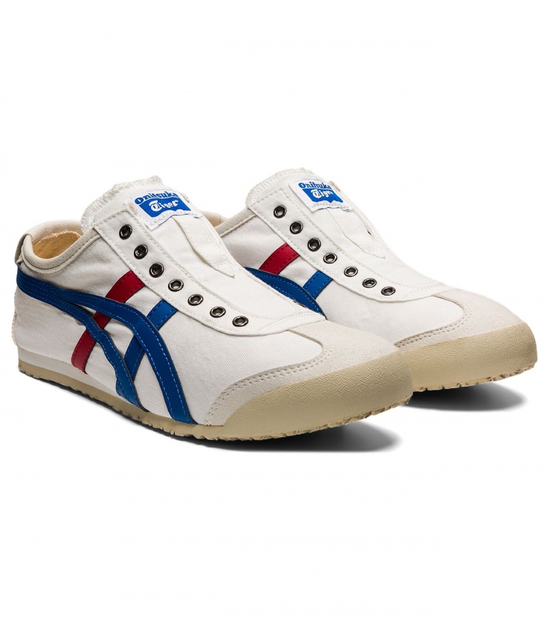 White Onitsuka Tiger Mexico 66 Slip-On | 01832-HVSI