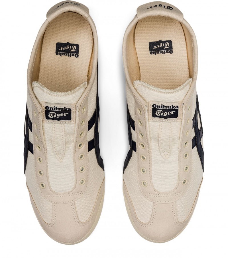 White Onitsuka Tiger Mexico 66 Slip-On | 75940-QLIO