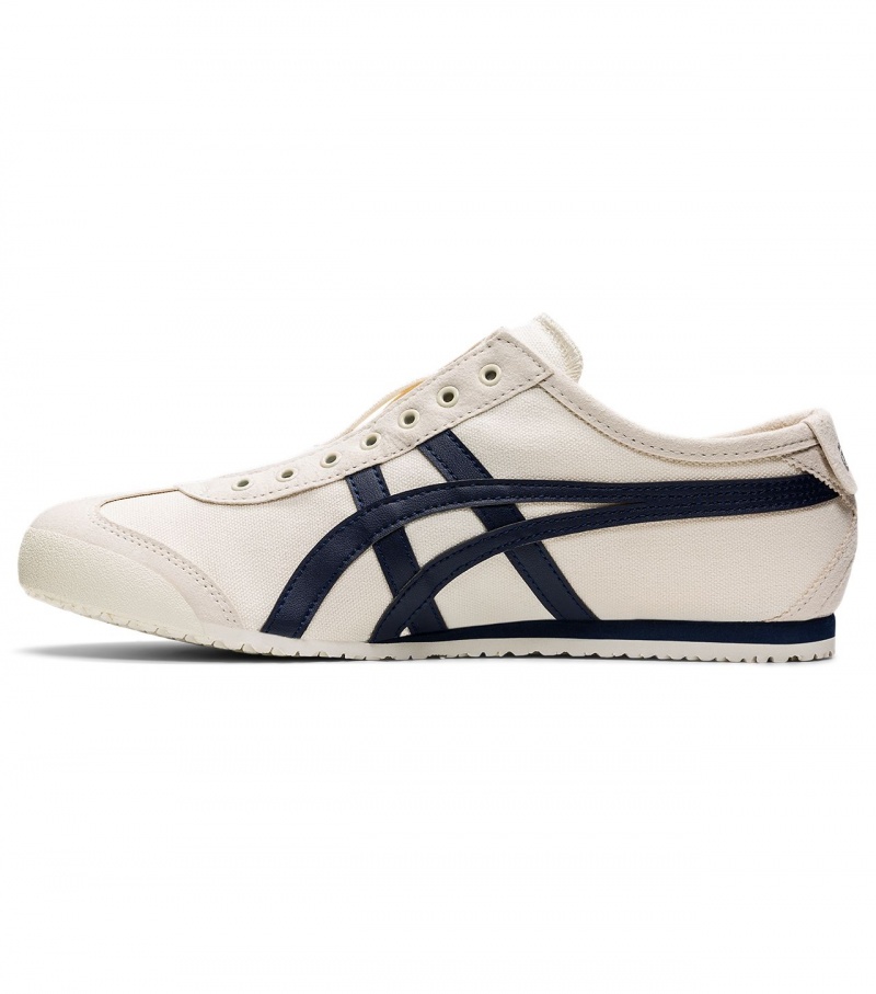 White Onitsuka Tiger Mexico 66 Slip-On | 75940-QLIO