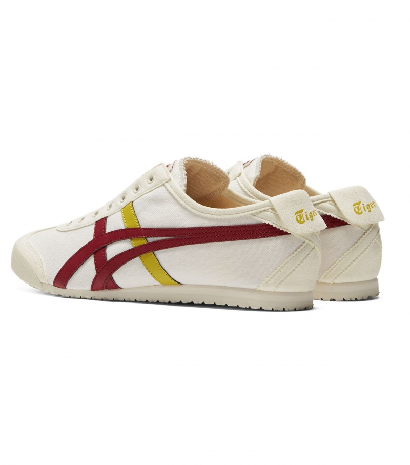 White Onitsuka Tiger Mexico 66 Slip-On | 80456-ZIPK