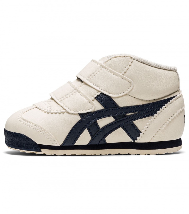 White Onitsuka Tiger Mexico Mid Runner | 69473-ZFIM