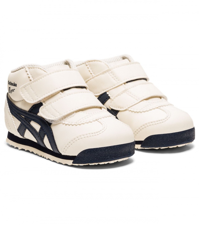 White Onitsuka Tiger Mexico Mid Runner | 69473-ZFIM