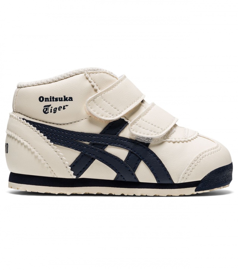 White Onitsuka Tiger Mexico Mid Runner | 69473-ZFIM