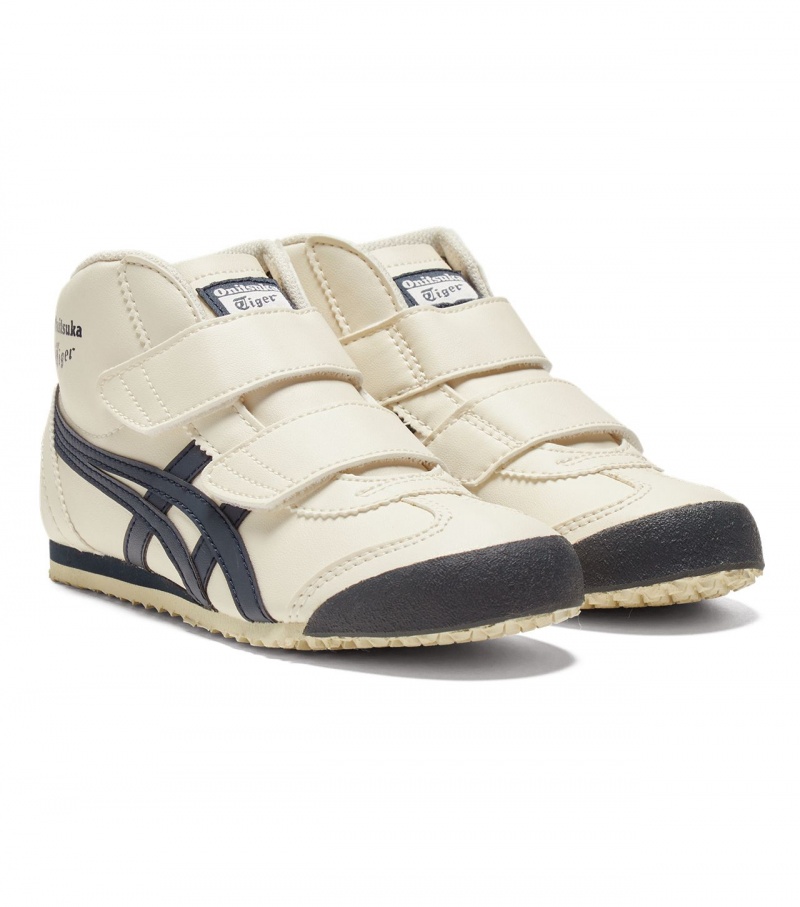 White Onitsuka Tiger Mexico Mid Runner | 07136-CSKA