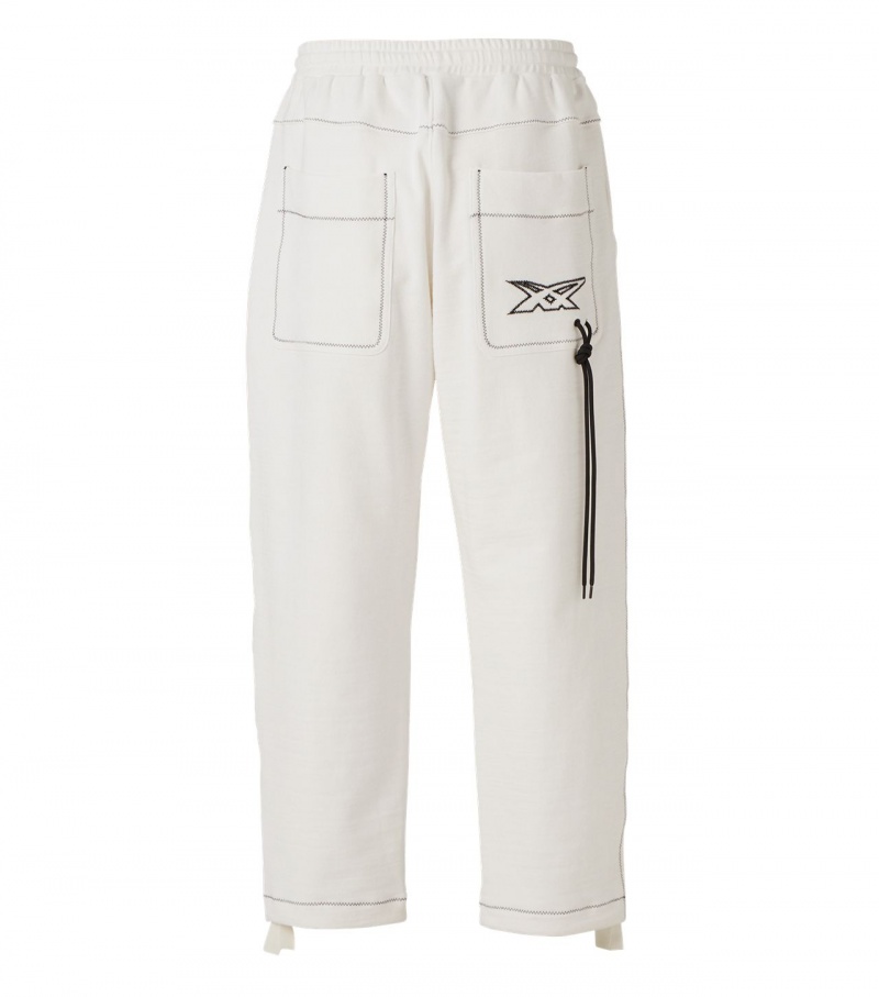 White Onitsuka Tiger Pants | 23496-TDLC