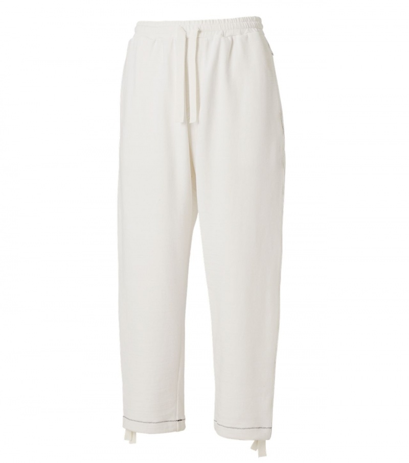 White Onitsuka Tiger Pants | 23496-TDLC