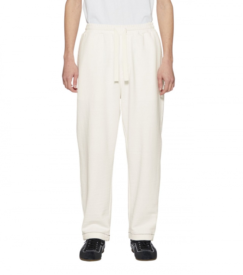 White Onitsuka Tiger Pants | 23496-TDLC