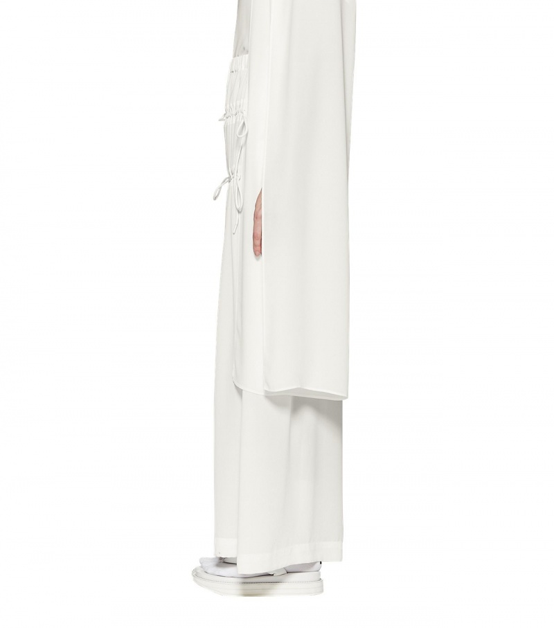 White Onitsuka Tiger Ws Long Skirts | 58231-VMXF