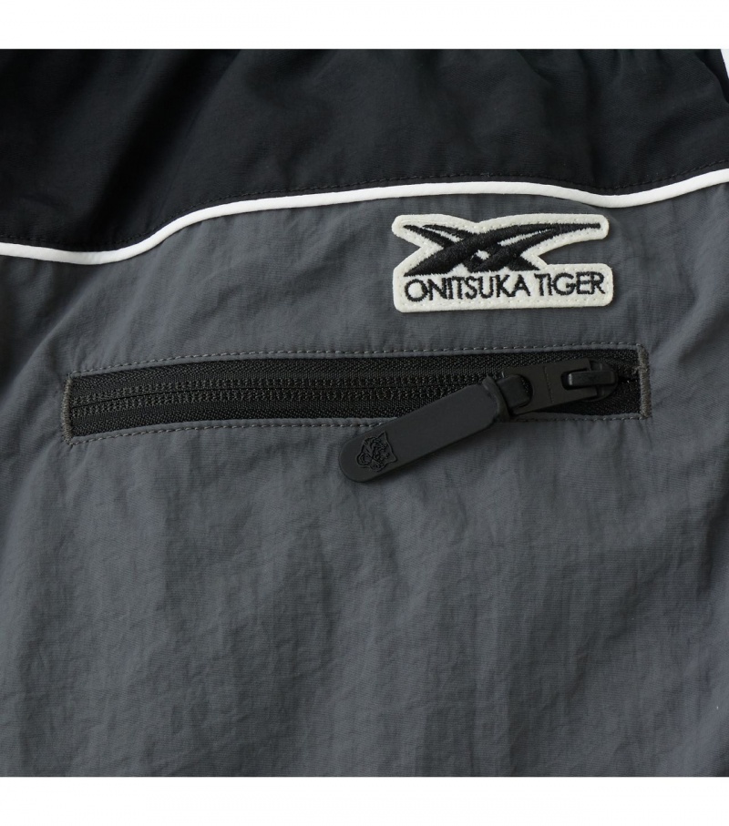 White / Black Onitsuka Tiger Pants | 85627-MJPC