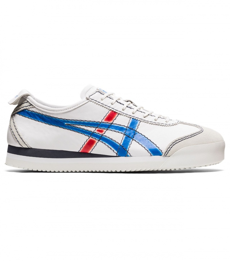 White / Blue Onitsuka Tiger Mexico 66 Sd Pf | 61927-MEYK