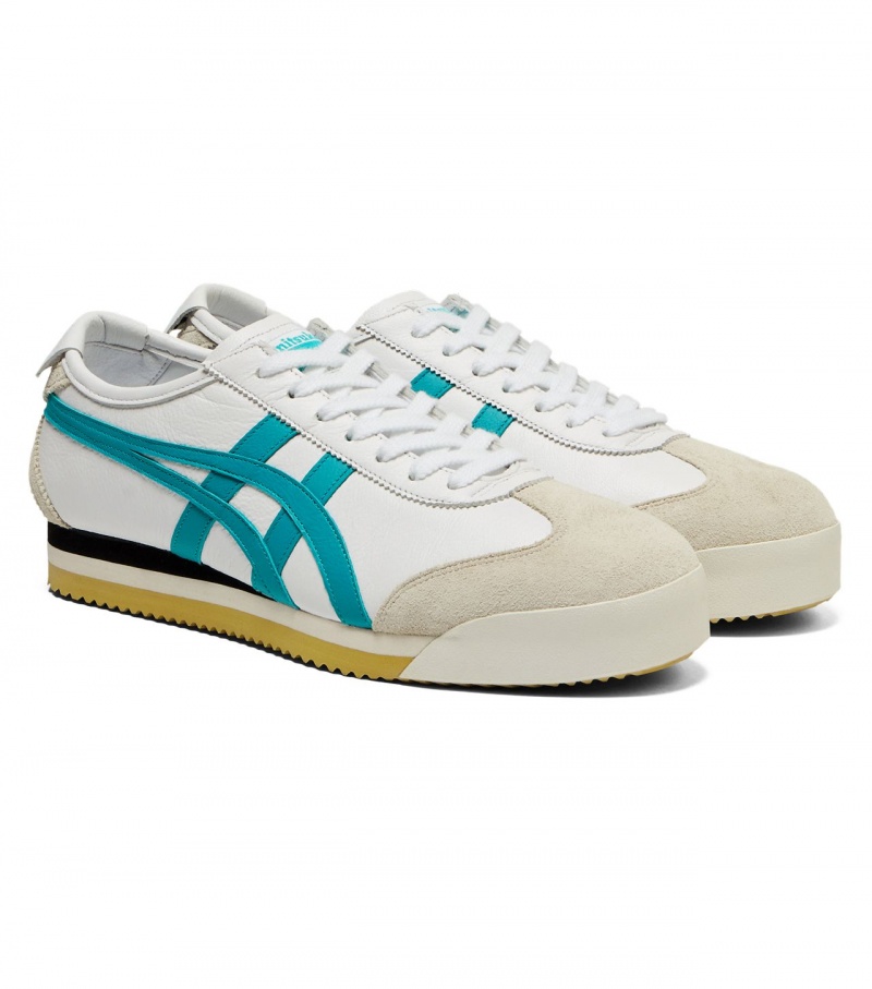 White / Blue Onitsuka Tiger Mexico 66 Sd Pf | 56124-DAZN