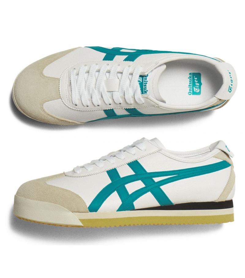 White / Blue Onitsuka Tiger Mexico 66 Sd Pf | 56124-DAZN