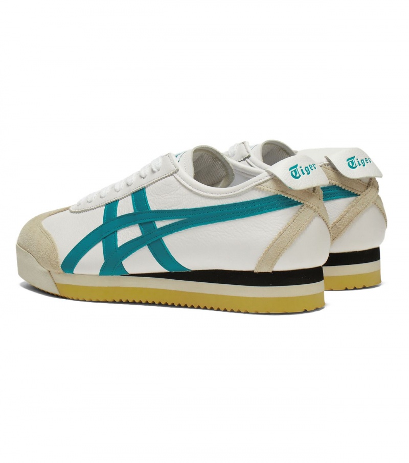 White / Blue Onitsuka Tiger Mexico 66 Sd Pf | 93241-KQUM