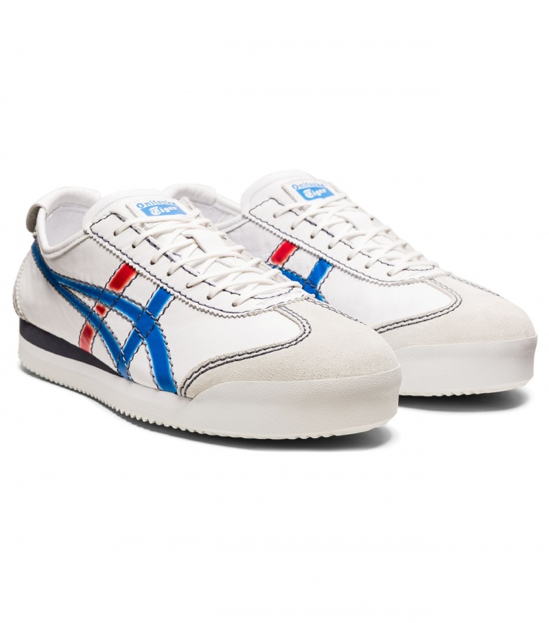 White / Blue Onitsuka Tiger Mexico 66 Sd Pf | 13250-MSRD