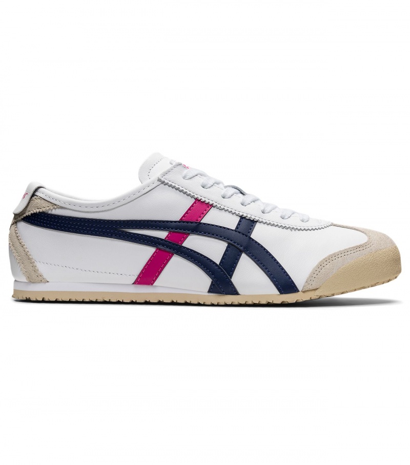 White / Blue Onitsuka Tiger Mexico 66 | 16387-QTEU