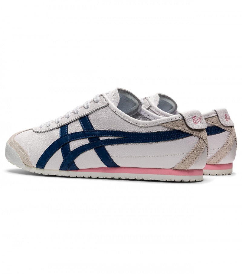 White / Blue Onitsuka Tiger Mexico 66 | 32714-CRXB