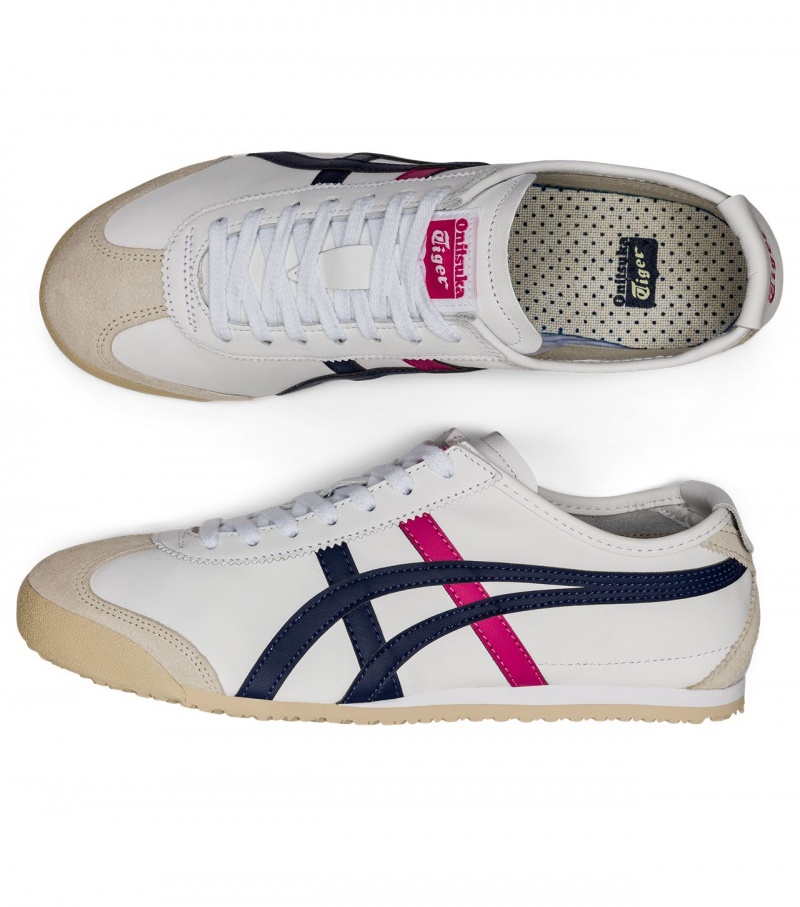 White / Blue Onitsuka Tiger Mexico 66 | 37128-QGAR