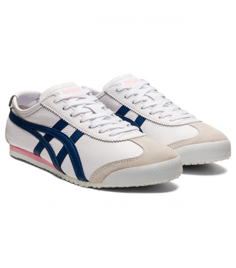 White / Blue Onitsuka Tiger Mexico 66 | 68492-RFZU