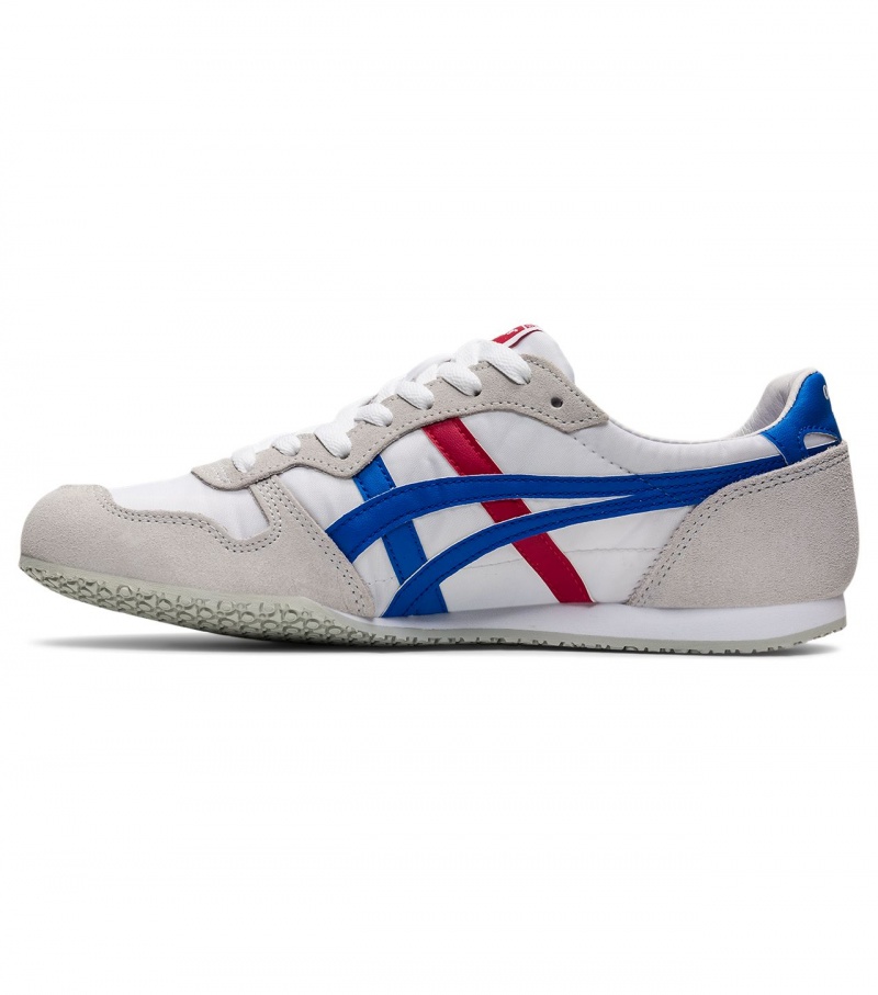 White / Blue Onitsuka Tiger Serrano | 19073-TGAR