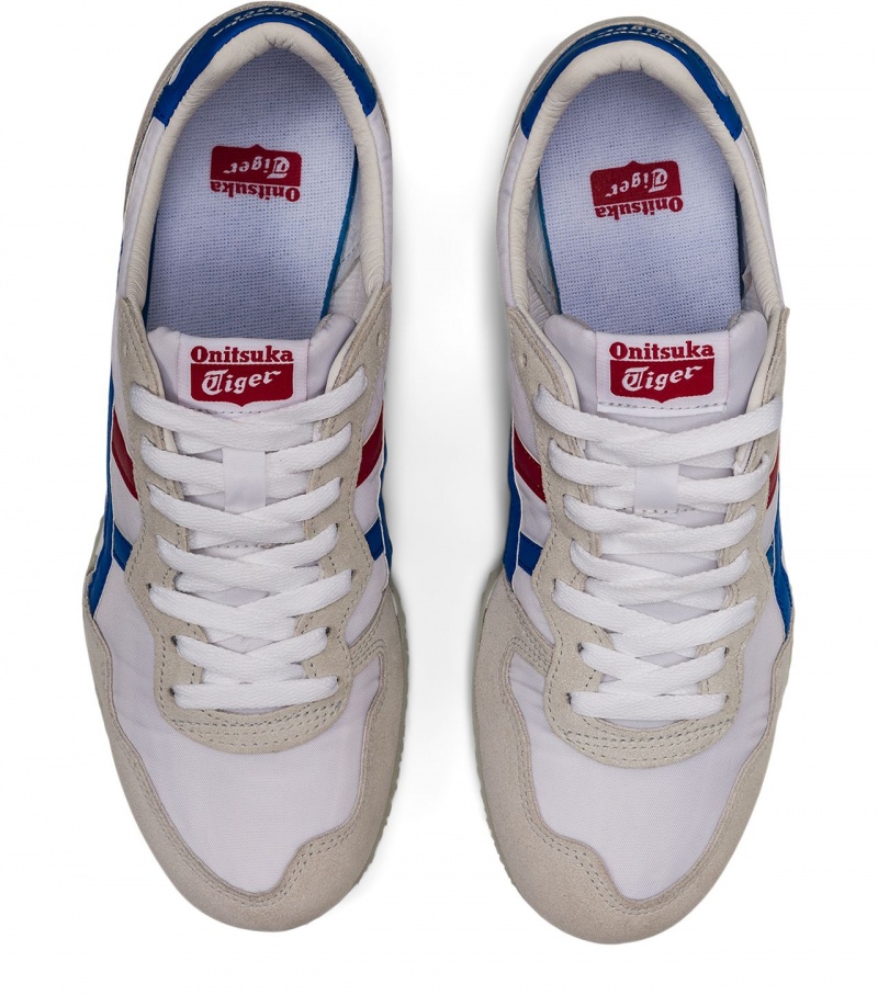 White / Blue Onitsuka Tiger Serrano | 19073-TGAR