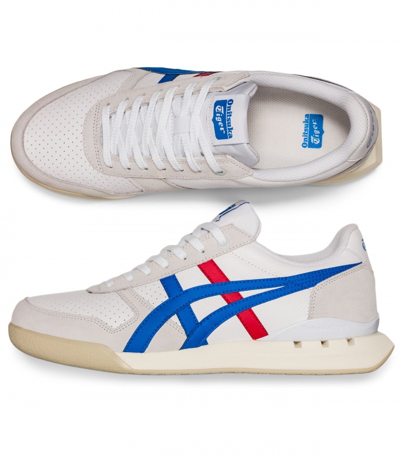 White / Blue Onitsuka Tiger Ultimate 81 Ex | 59471-CEGM